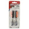 Eagle Claw Snap Weight Trolling Weights Quick Release Line Clip 2 oz. 2 Pack Orange Black