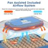 70 Egg Incubator with Automatic Turning & Humidity Control – Digital Poultry Hatcher for Chicken, Duck