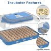 70 Egg Incubator with Automatic Turning & Humidity Control – Digital Poultry Hatcher for Chicken, Duck