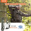 VEVOR Tree Stand Safety Rope, 30 ft/91.44 m Treestand Lifeline Rope 30KN Breaking Tension, 0.6'' Hunting Safety Line with Prusik Knot