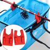 8-Piece Fishing Organizer Set – Adjustable Rod Holders, EVA Bait Buckets, and Bucket Clamps for Secure, Convenient, and Organized Fishing