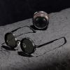 ND9 Adjustable Dimming Sun Glasses Men Women Polarized Round Sunglasses Retro Punk Men's Fishing Eyeglasses Outdoor Shades UV400