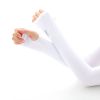 2peices Sun UV Protection Ice Cool Sleeves Sport Arm Sleeves Unisex Cycling Running Fishing Climbing Arm Cover Hide Tattoos