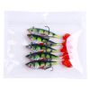 T-Tail Lead Fishing Lure Set for Outdoor Fishing
