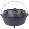 Outdoor Camping Deep Pot for Camping Cooking BBQ Baking